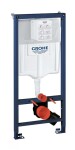 GROHE - Rapid SL Set předstěnové instalace, klozetu, sedátka SoftClose, tlačítka Skate Cosmopolitan a sady pro vhazování tablet, alpská bílá SANI11BB3151