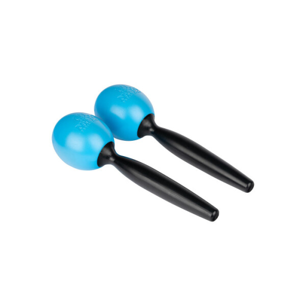 NINO Percussion NINO575SB Molded ABS Maracas - Sky Blue