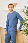 3474 PÁNSKÉ DLOUHÉ PYŽAMO LORENZO M-2XL JEANS L