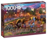 JUMBO Puzzle Vodní kanály v Amsterdamu