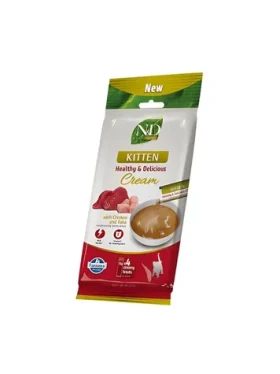 Farmina ND Prime Cat Cream Chicken Tuna Kitten 60 g / Krémový pamlsek pro koťata / podpora růstu