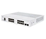 Cisco Business CBS350-16T-E-2G-EU REFRESH / Switch / 16x GbE RJ-45 / 2x SFP / Fanless / Managed (CBS350-16T-E-2G-EU-RF)