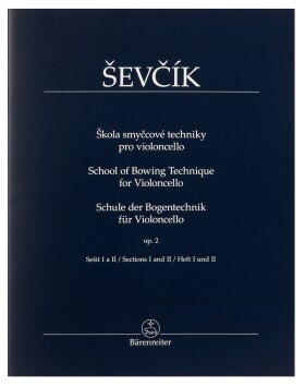 MS Škola smyčcové techniky pro violoncello op. 2, sešit I a II - Otaka