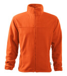 Jacket fleece pánský oranžová 11 (brand label) M