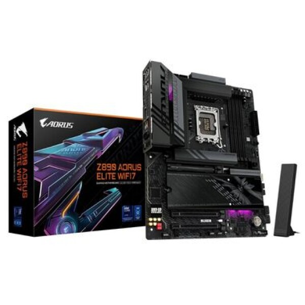 GIGABYTE Z890 AORUS ELITE WIFI7 / Z890 / LGA 1851 / 4x DDR5 / PCIex16 / 2.5GLAN / ATX (Z890 AORUS ELITE WIFI7)