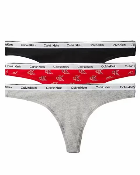 Dámská tanga Calvin Klein QD5209 JGZ