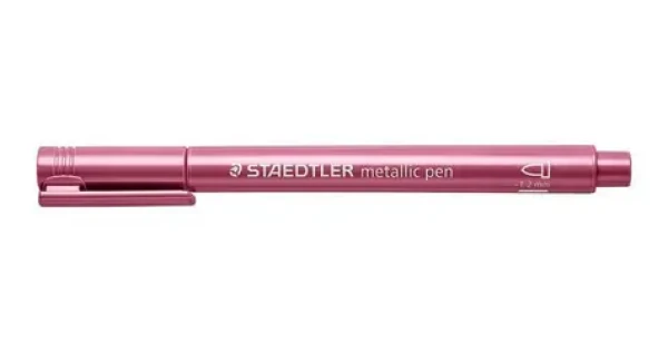 STAEDTLER Popisovač Metallic červená / Šíře stopy 1-2 mm / Pro scrapbooking (8323-232)