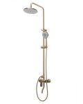 REA - Sprchový set s baterií 150mm VERSO kartáčované zlato REA-P9146