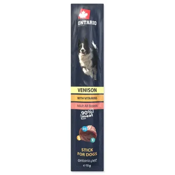 Ontario Stick for dogs zvěřinová tyčinka 15g (214-5806)