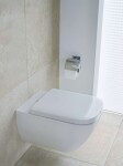 DURAVIT - Happy D.2 Závěsné WC, DuraFix, bílá 2221090000