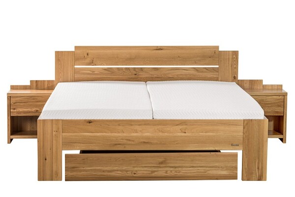 AHORN CZ, s.r.o. Dvoulůžková postel GRADO MAX - buk ROZMĚR: 140 x 210 cm - ATYP
