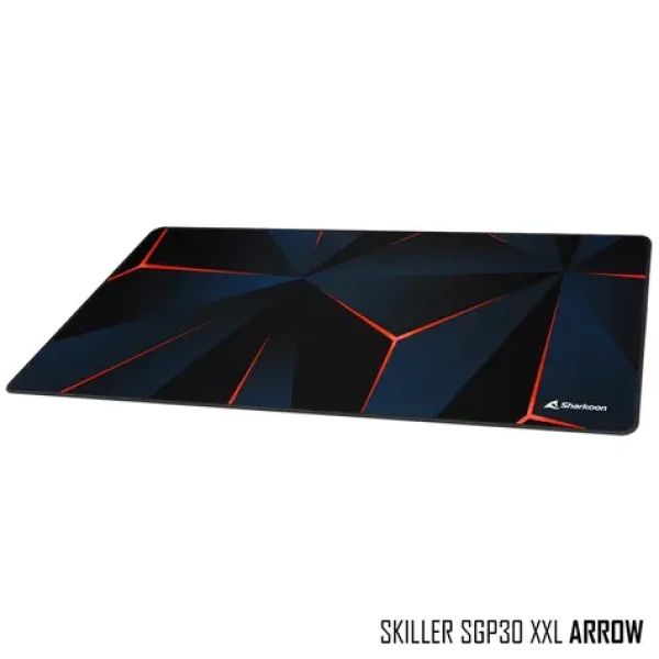 Sharkoon SKILLER SGP30 ARROW černá / podložka pod myš / XXL velká / nekluzká (4044951032235)
