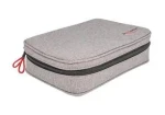 DeLock Organizér šedá / Taška na příslušenství / Polyester / 175 × 235 × 60 mm (18412)