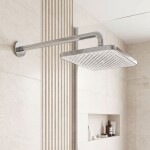 REA - Obdélníková dešťová sprcha JS-032 Chrome REA-P0392