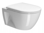 GSI - WC sedátko, Soft Close, Quick Release, bílá MS992C11