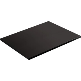 CERANO Deska pod umyvadlo Navira Slim - černá matná - 60x1,8x46 cm