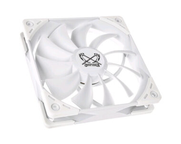 SCYTHE Kaze Flex 120 White PWM / 120 mm / 35.8 dB @ 1800 RPM / PWM (KF1225FD18W-P)