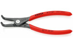 KNIPEX - Kleště precizní, na pojistné kroužky Ø 12-25mm - vnitřní, zahnuté - 130mm, velké opěrné plochy na hrotech (4821J11)