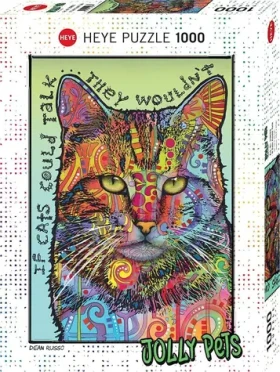 HEYE Puzzle Jolly Pets: Kdyby kočky mohly mluvit