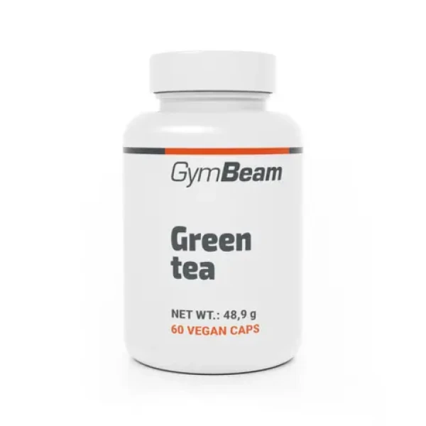 Zelený čaj - GymBeam (bez příchuti, 60 kaps.) (7067-1-60kaps-bez-prichute)