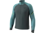 Dynafit Alpine 1/2 Zip Tee pánské triko dlouhý rukáv Smoke Blue vel. M