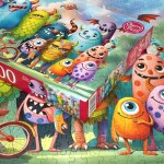 Puzzle Cherry Pazzi 500 dílků - Say Cheese!