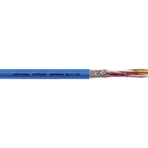 LAPP 12622/500 datový kabel UNITRONIC® EB CY (TP) 4 x 2 x 0.75 mm² nebeská modř 500 m