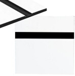 Gravírovací laminát 300 x 200 x 1,3 mm - Bílý, černý