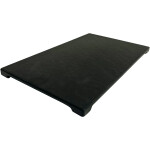 CERANO - Kryt odtoku pro vaničky Gusto - černá matná - 19,5x11,8 CER-537610