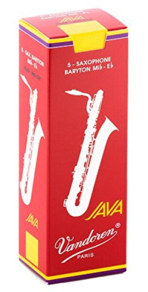 Vandoren SR3425R JAVA Filed - Red Cut - Baryton Saxofon 2.5