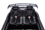 Mamido Elektrické autíčko Porsche 911 GT3 XXL | 24V14Ah | 12km/h | Nafukovací kola | 2x320W | Pro 2 děti | Lakované černé