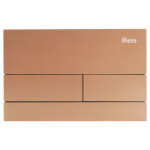 REA/S - Podomítkový WC systém K011A-Q + tlačítka T Brush Copper/Rose Gold KPL-E0053