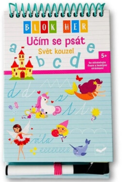 Blok her Učím se psát Svět kouzel