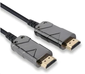 PremiumCord HDMI 2.1 Ultra High Speed 20 m / Optický fiber kabel / 8K@60Hz / zlacené (kphdm21x20)