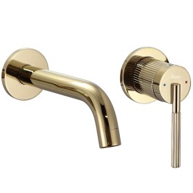 Baterie podomítková Rea Argon zlatá + BOX