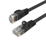 Orico PUG-C7B černá / Síťový kabel / CAT7 / RJ-45 - RJ45 / 10Gbps / plochý / 2 m