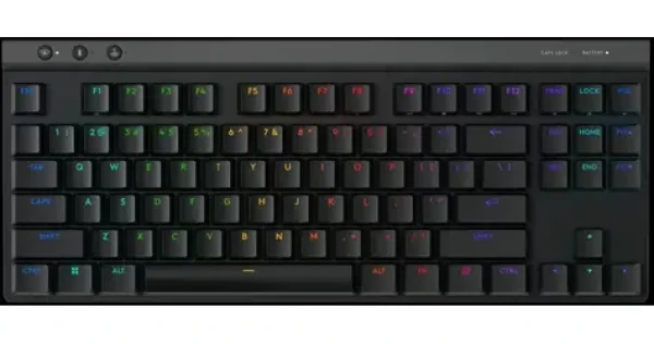 Logitech G515 TKL černá / Bezdrátová herní klávesnice / CH layout / Bluetooth + USB LIGHTSPEED přijímač / RGB (920-012553)