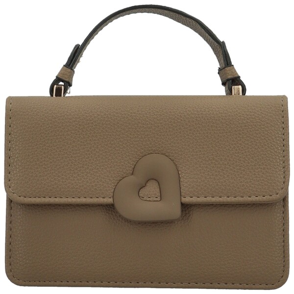 Módní dámská koženková kabelka do ruky Derin, khaki