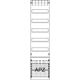Striebel & John 2CPX054007R9999 FV17A2 Rozváděcí pole vestavné Počet modulů (šířka) = 12 Počet řádků = 5 Obsah 1 ks