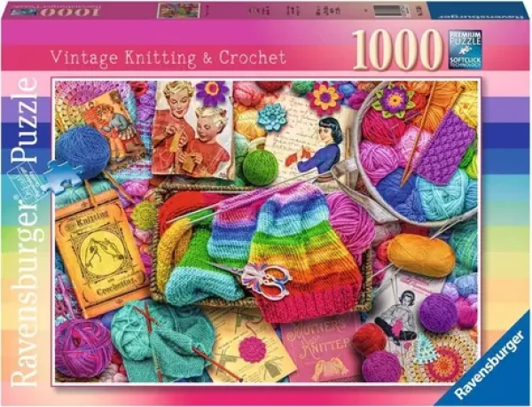 Ravensburger Vintage pletení a háčkování