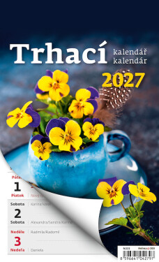 Nástěnný trhací kalendář 2027 A5 Helma