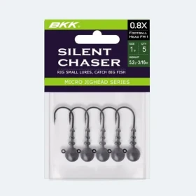 BKK Jigová hlavička Silent Chaser Football Head FH-1 3,5g Velikost 2 5ks (A-EA-2012)