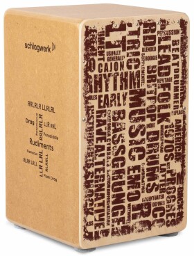 Schlagwerk CP85 Rudiments Styles Cajon