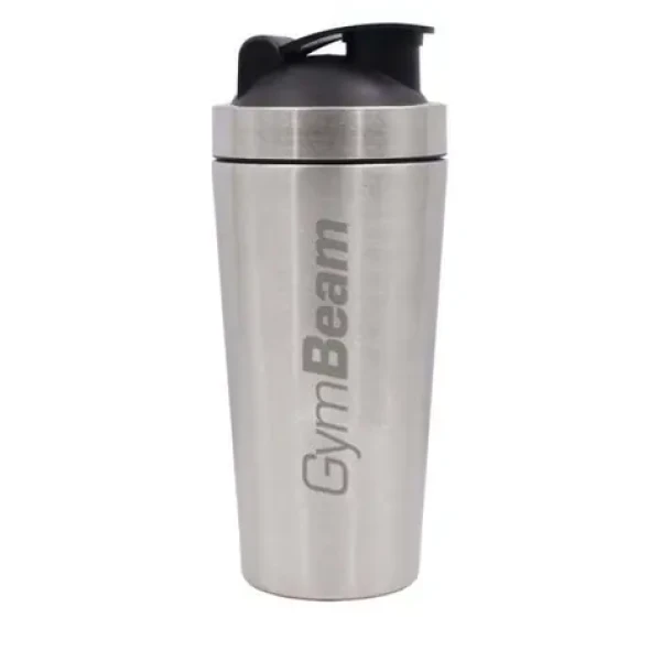Šejkr Steel 750 ml - GymBeam (750 ml, šedá) (30941-1-750)