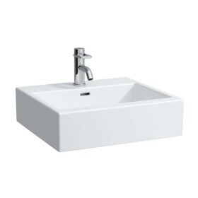 Laufen - Living Umyvadlo nábytkové 60x46 cm, se 3 otvory pro baterii, bílá H8174330001081