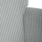 Relaxační křeslo, modrá, manšestrová látka, AK-L7285 BLUE6