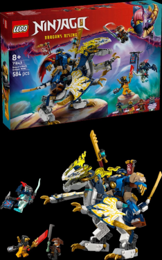 LEGO® NINJAGO® 71843 Rogue a robotický dračí jezdec - LEGO® NINJAGO®