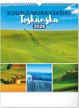 Kalendář 2025 nástěnný: Kouzlo Moravského Toskánska, 30 34 cm