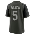Nike Pánský dres New York Jets NFL Garrett Wilson #5 Rivalries Game Gotham Green Velikost: XL