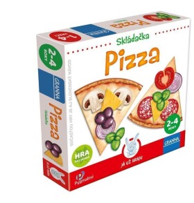 Skládačka Pizza - Hra bez plastů